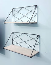 2 pcs wall Rack shelves